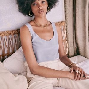 Sezane Lucie Silk Top